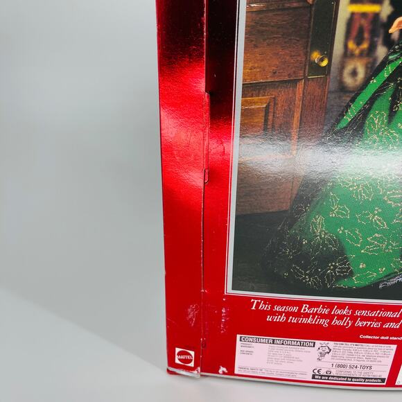 Happy Holidays 1995 Special Edition Mattel Barbie Doll - NRFB/NIB - Picture 16 of 16